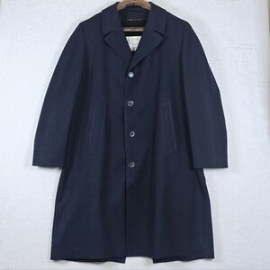 VTG 70s London Fog Maincoat Sz.42R Zip-Out Liner Over Coat Trench Coat